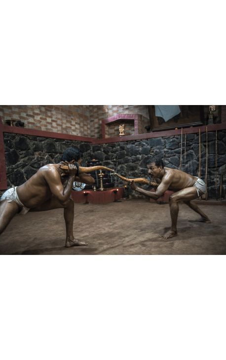 ACHAT Photo, photographie d'art sur le Kalarippayatt discipline d'art de combat en inde - Photo d'art Daniel Vuillemin,
