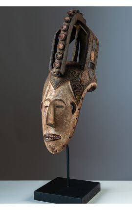 Masque africain, art tribal - NIGERIA - Masque facial IGBO - ARTS PREMIERS PRIMITIF