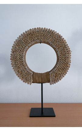 OCEANIE - Collier Ras de Cou coquillages art tribal océanien