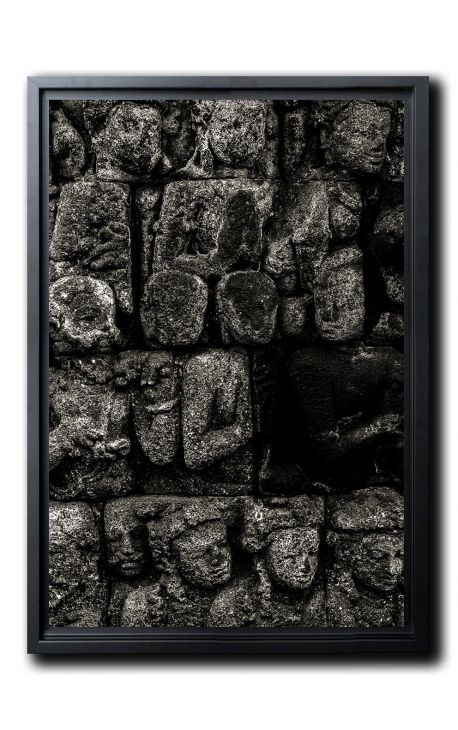 Achetez une photo en édition limitée -Temple Borobudur iles de Java - Photographe Daniel Vuillemin