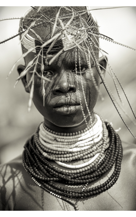 Art PHOTO - Acheter une photographie de l'Omo Valley en noir et blanc - Ethiopie - Daniel Vuillemin