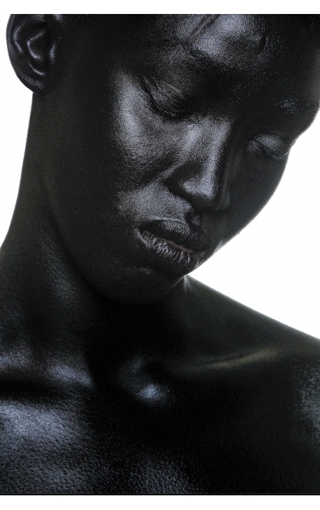 ACHAT de Photographie Contemporaine - Portait de mode - Tirage décoration de Daniel Vuillemin Black Woman 02 photographie d'art 