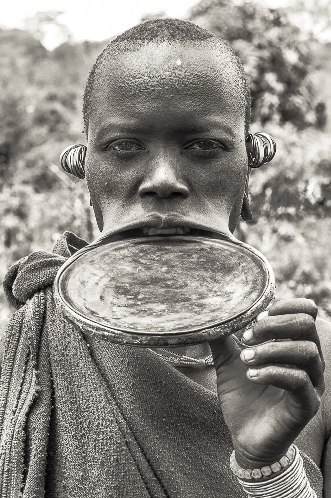 Achat photographie noir et blanc sur l'Omo vallée